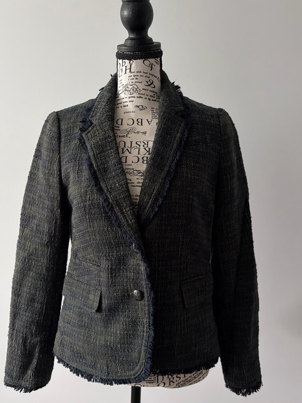 Women's  Tweed Blazer Jacket